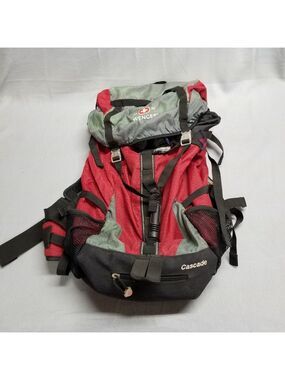 Wenger Cascade Backpack Red Black Mountain Hiking Outdoor
